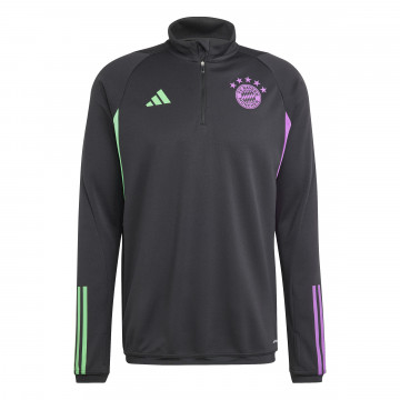 Sweat zippé Bayern Munich noir violet 2023/24
