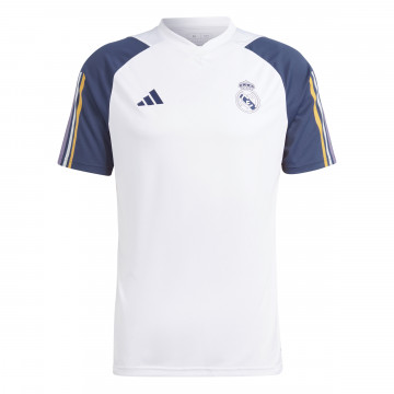 Maillot entraînement Real Madrid blanc bleu 2023/24
