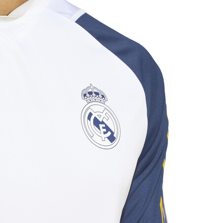 Maillot entraînement Real Madrid blanc bleu 2023/24