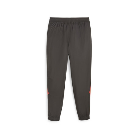 Pantalon survêtement avant match Milan AC woven noir rouge 2023/24