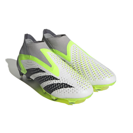 adidas Predator Accuracy+ montante FG gris jaune