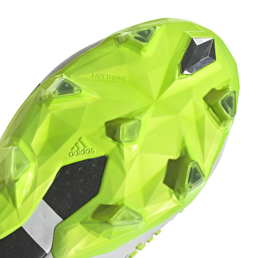 adidas Predator Accuracy+ montante FG gris jaune