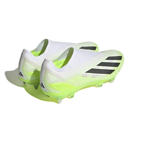 adidas X Crazyfast.1 LaceLess SG blanc jaune