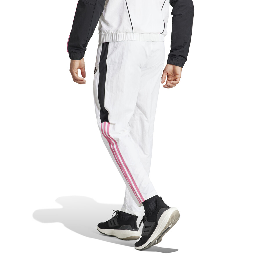 Pantalon survêtement Juventus Woven blanc rose 2023/24