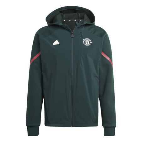 Veste survêtement Manchester United Lifestyle vert rouge 2023/24