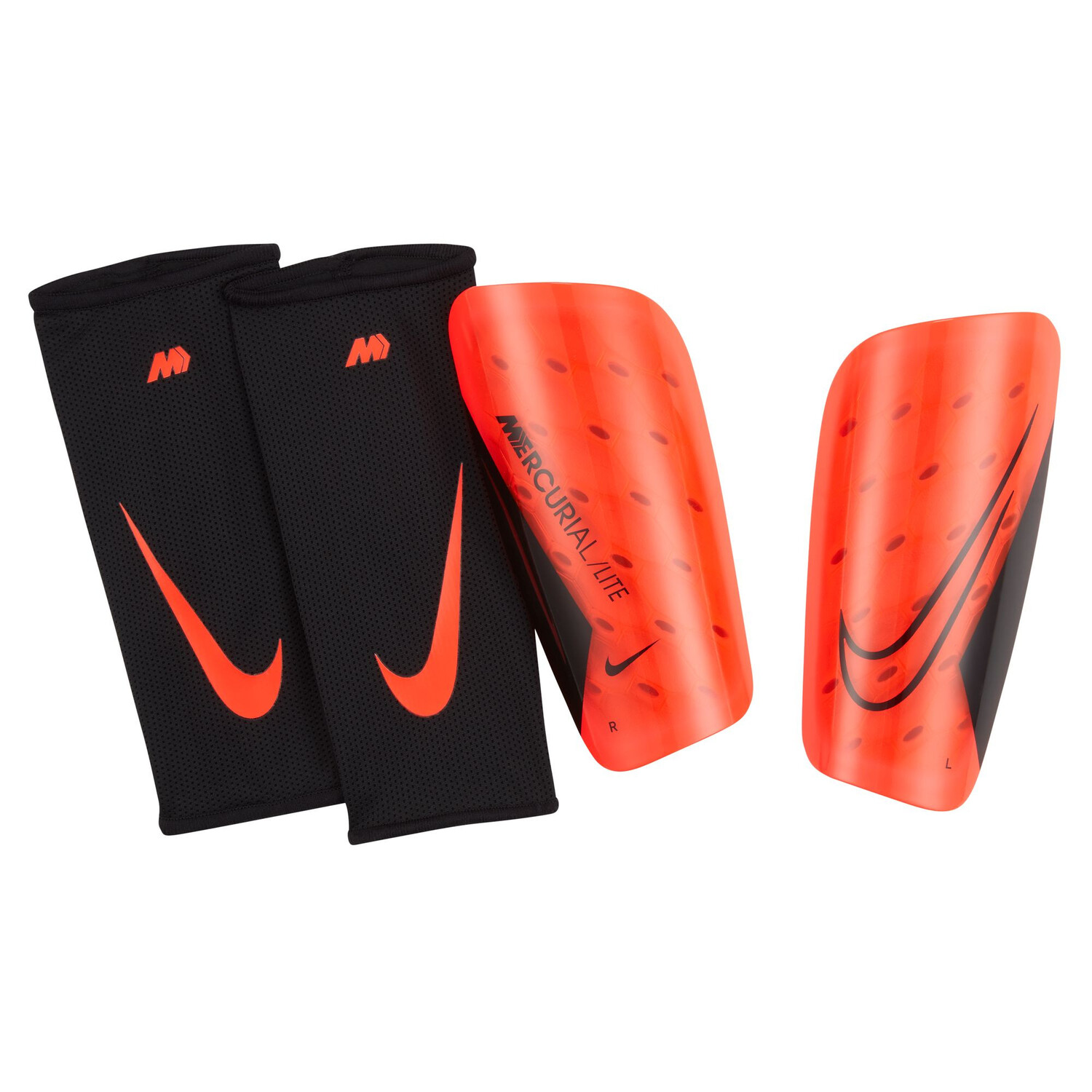 Protège tibias Nike Mercurial lite rouge noir sur Foot.fr — free download