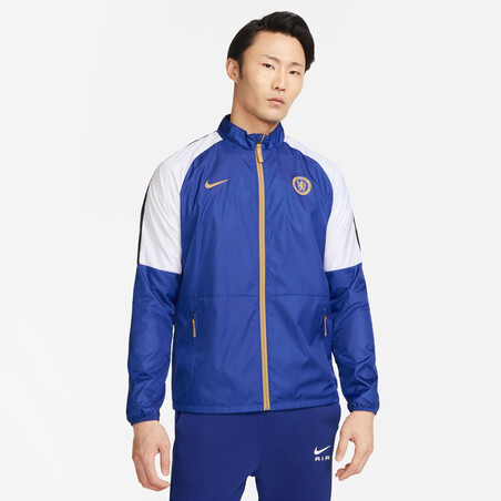 Veste survêtement Chelsea Academy bleu or 2023/24