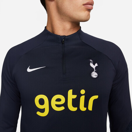 Sweat zippé Tottenham Strike bleu violet 2023/24