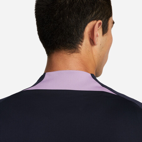 Sweat zippé Tottenham Strike bleu violet 2023/24