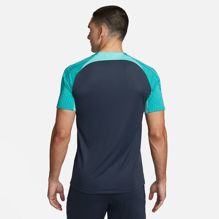 Maillot entraînement FC Barcelone Strike gris bleu 2023/24