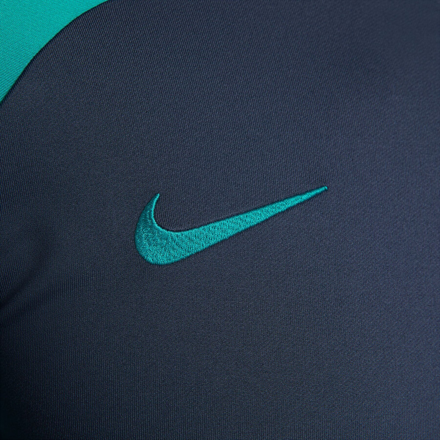 Sweat zippé FC Barcelone Strike gris bleu 2023/24