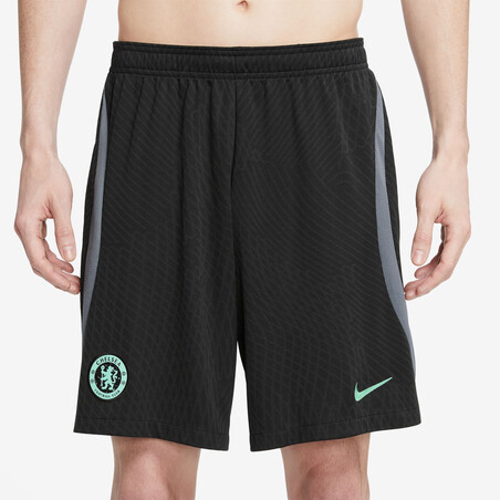 Short entraînement Chelsea Strike noir vert 2023/24