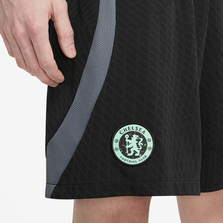 Short entraînement Chelsea Strike noir vert 2023/24