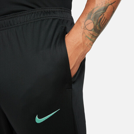 Pantalon survêtement Chelsea Strike noir vert 2023/24