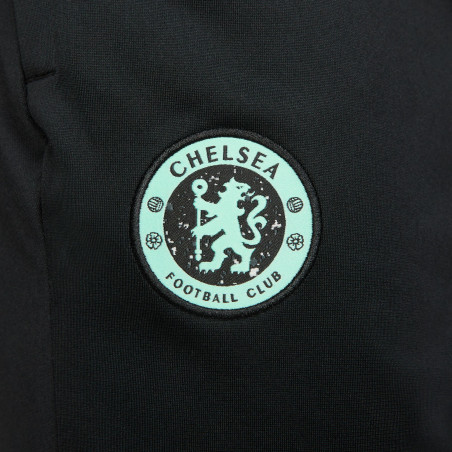 Pantalon survêtement Chelsea Strike noir vert 2023/24