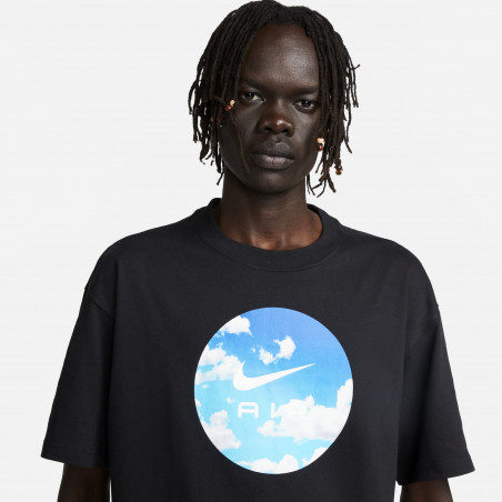 T-shirt Nike Air noir bleu ciel