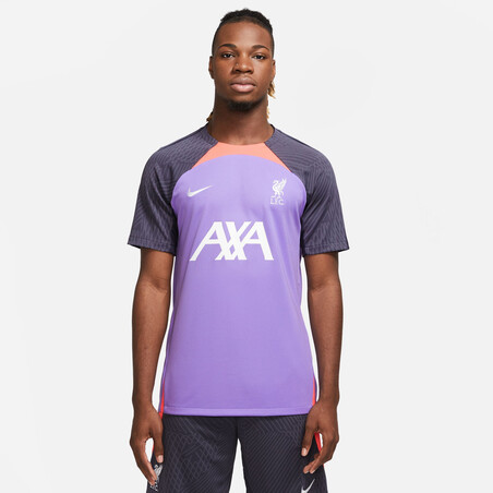 Maillot entraînement Liverpool Strike violet 2023/24