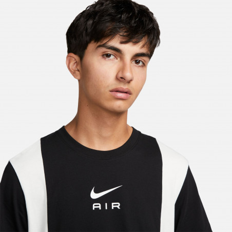 T-shirt Nike Air noir blanc