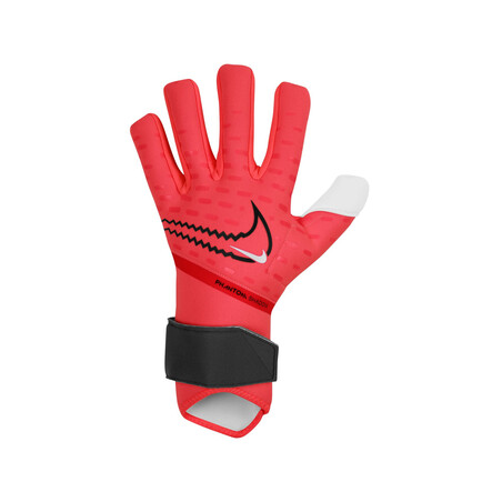 Gants gardien Nike Phantom Shadow rouge blanc