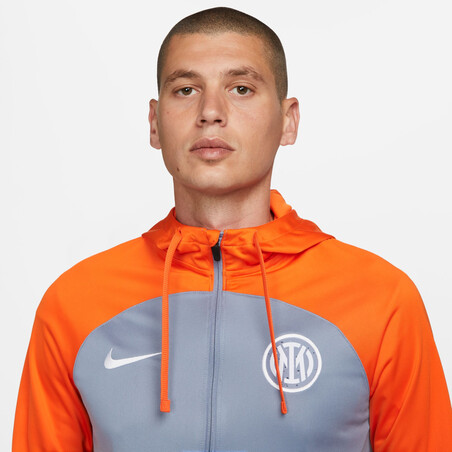 Ensemble survêtement Inter Milan Strike gris orange 2023/24