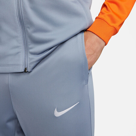 Ensemble survetement Inter Milan Strike gris orange 2023 24 sur Foot