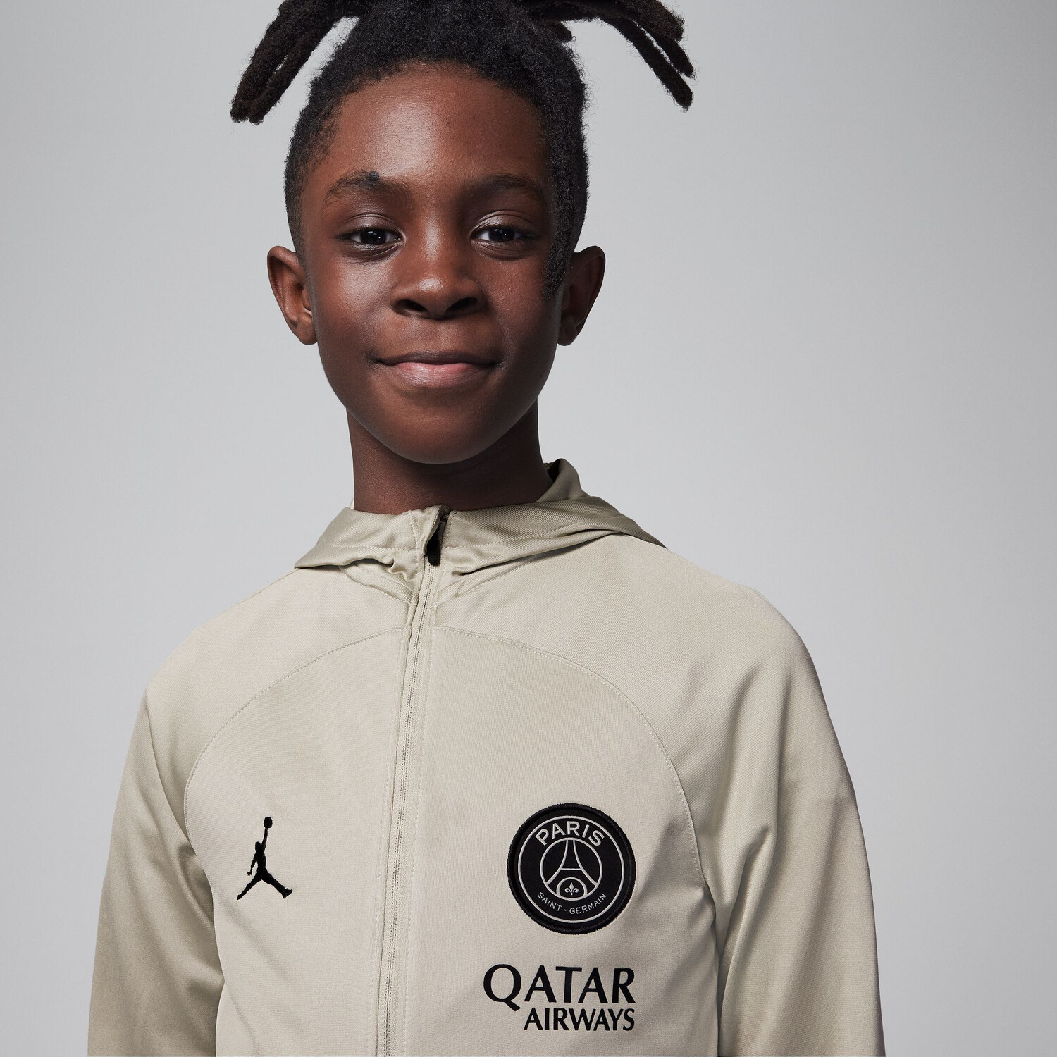 Ensemble survêtement enfant PSG Strike beige 2023/24