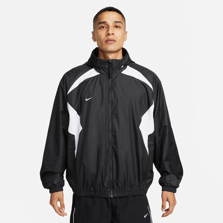 Veste imperméable Nike F.C. noir blanc