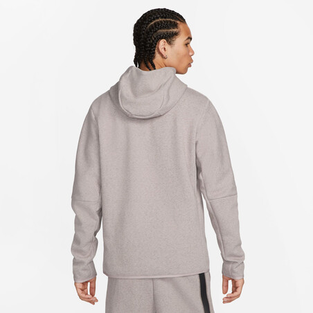 Nike Sweat à Capuche Tech Fleece 23/24 Pullover - Gris/Noir