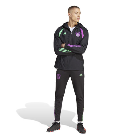 Veste imperméable Bayern Munich noir violet 2023/24