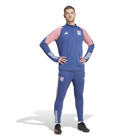 Pantalon survêtement OL bleu rose 2023/24