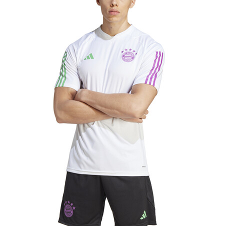 Maillot entraînement Bayern Munich blanc violet 2023/24