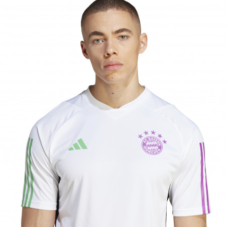 Maillot entraînement Bayern Munich blanc violet 2023/24