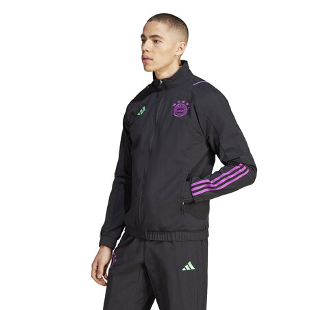 Veste survêtement Bayern Munich woven noir violet 2023/24