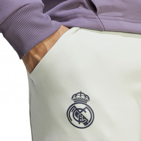 Pantalon survêtement Real Madrid Lifestyle blanc 2023/24