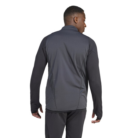 Sweat zippé Real Madrid gris jaune 2023/24
