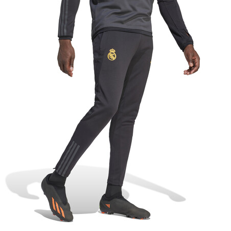 Pantalon survêtement Real Madrid noir jaune 2023/24