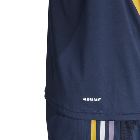 Maillot entraînement Real Madrid bleu jaune 2023/24