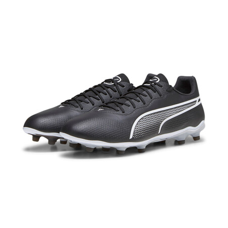 Puma King Pro FG/AG noir blanc 