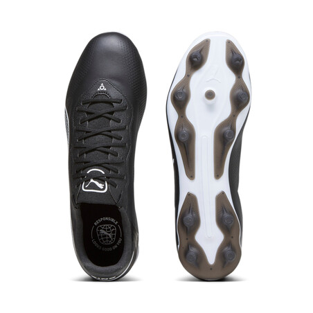 Puma King Pro FG/AG noir blanc 