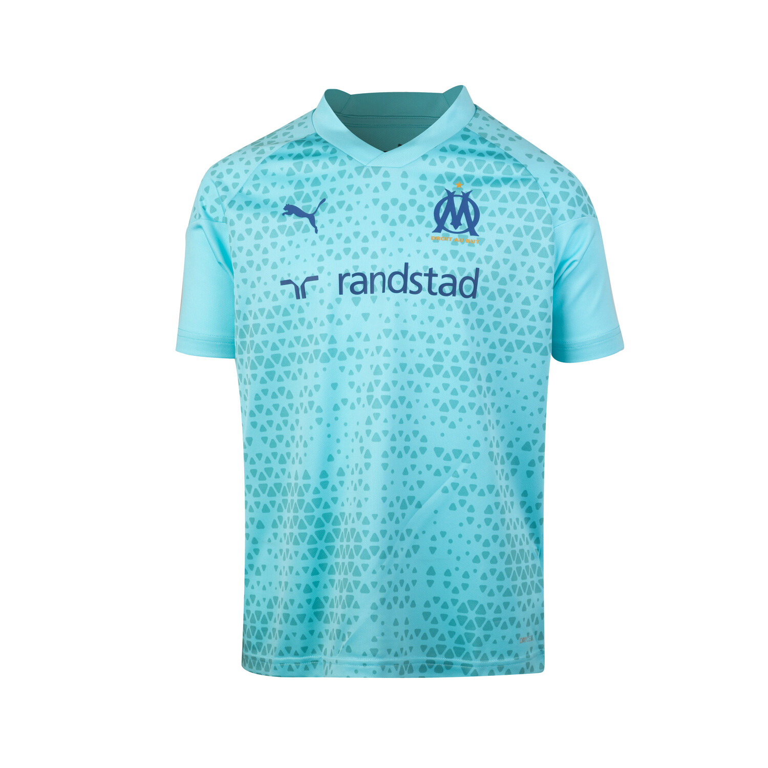 Maillot Entrainement OM Junior Bleu - Espace Foot