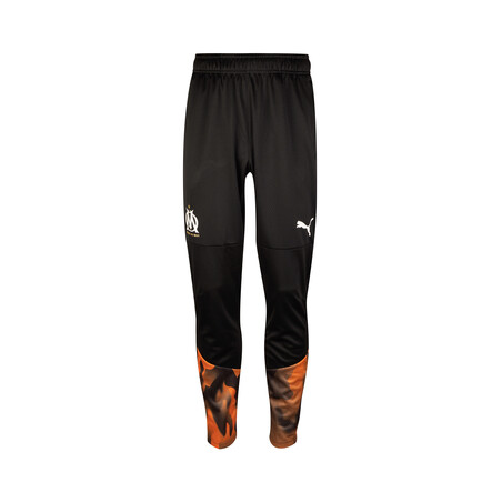 Pantalon survêtement OM noir orange 2023/24