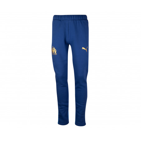 Pantalon survêtement OM Casual bleu or 2023/24