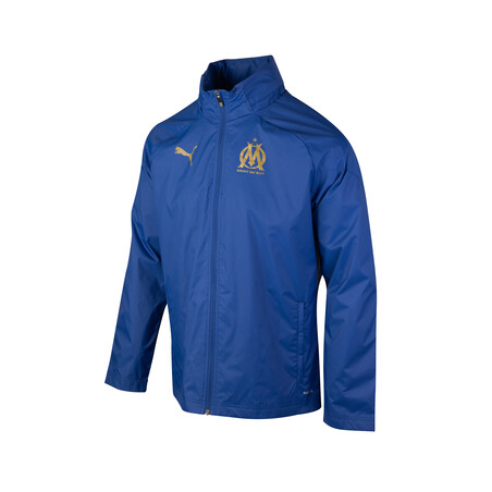 Veste imperméable OM bleu or 2023/24