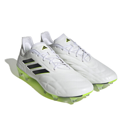 adidas Copa Pure.1 FG blanc jaune