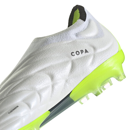 adidas Copa Pure+ FG blanc jaune