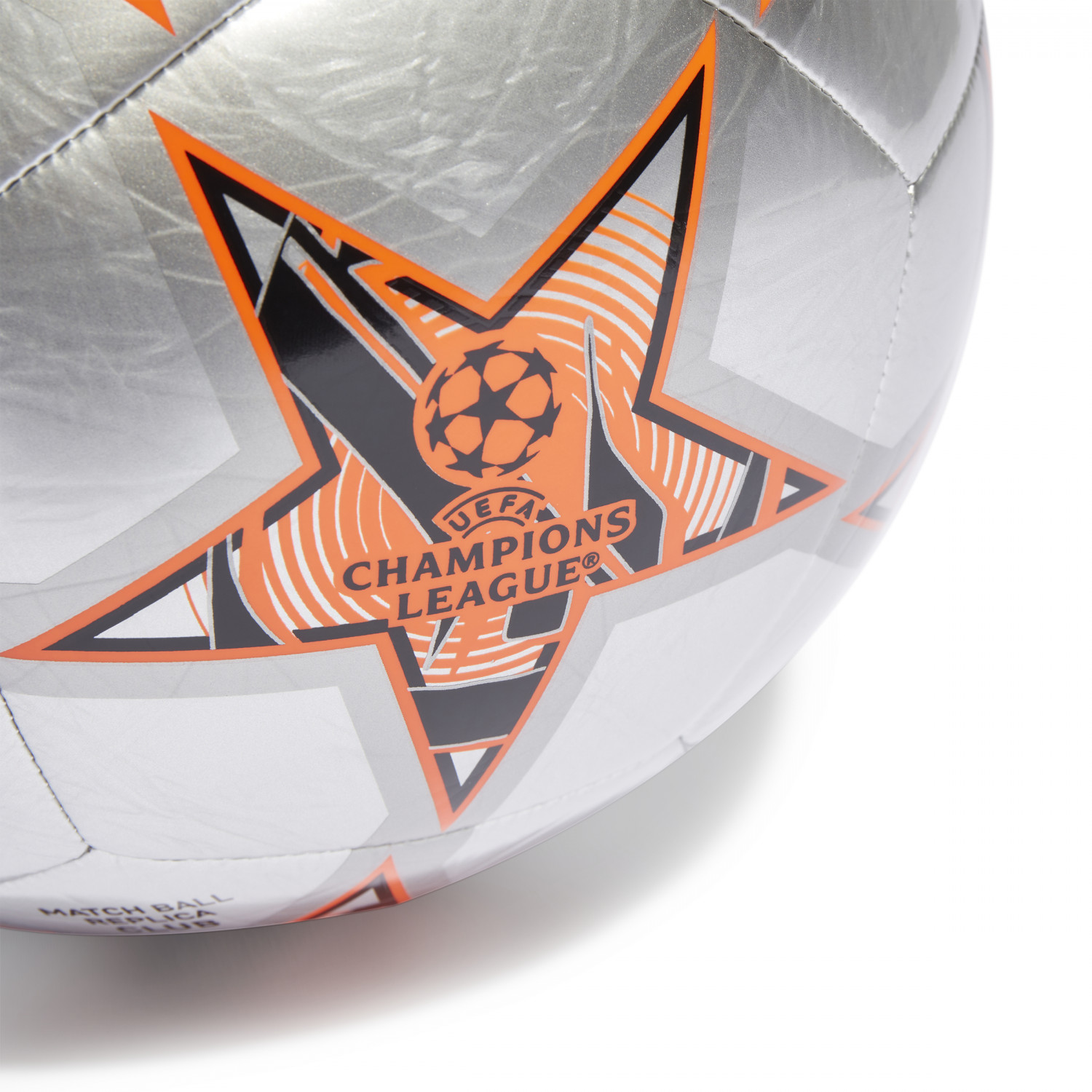 Ballon adidas Ligue des Champions gris orange 2023/24 sur