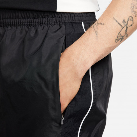 Pantalon survêtement Nike Air woven noir blanc