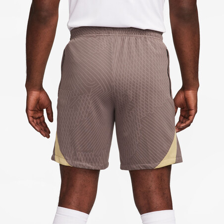 Short entraînement Tottenham Strike marron beige 2023/24