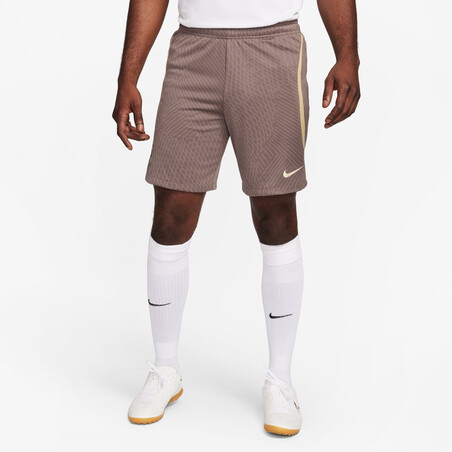 Short entraînement Tottenham Strike marron beige 2023/24