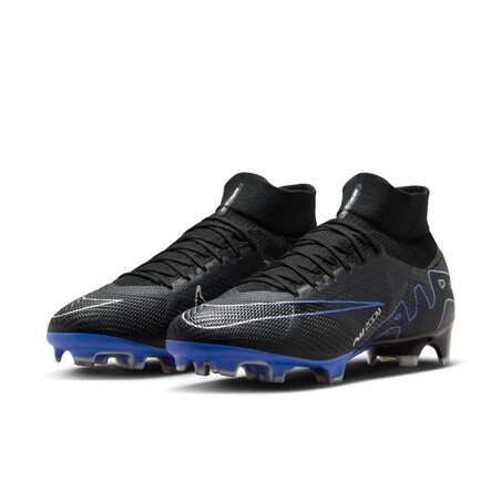 Nike Air Zoom Mercurial Superfly 9 Pro FG noir bleu